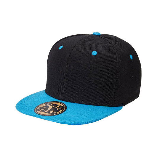 Youth Urban Snapbacks Black Aqua